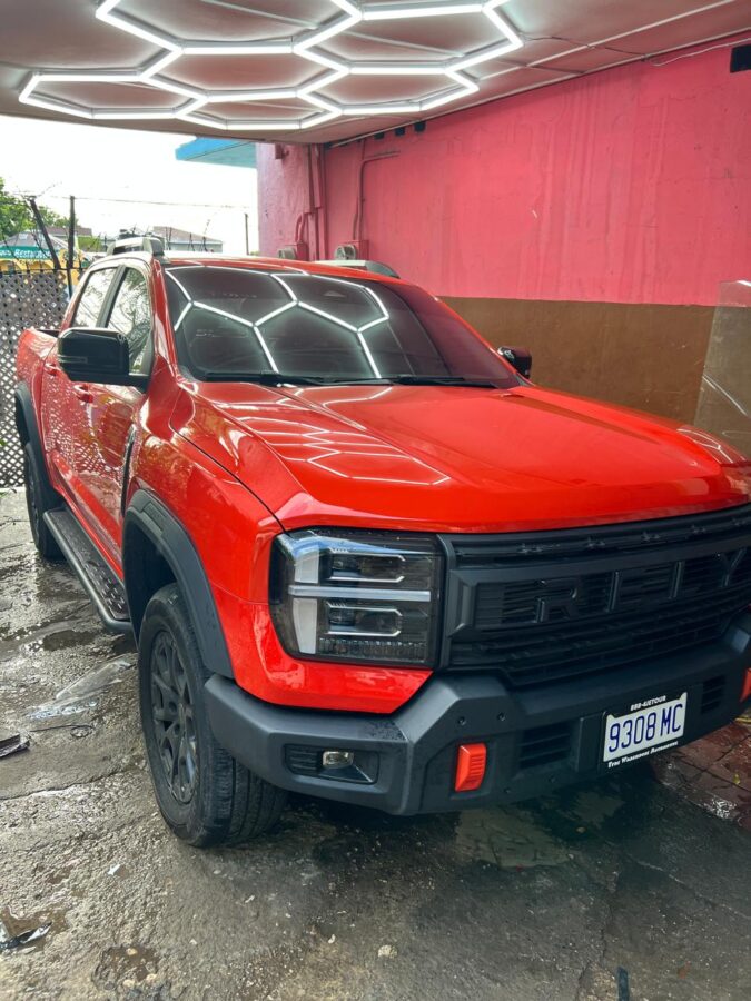 SUV with ceramic tint